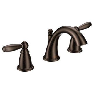 MOEN Brantford 8 in. Widespread 2 Handle High Arc Bathroom Faucet Trim Kit in Oil Rubbed Bronze (Valve Sold Separately) T6620ORB