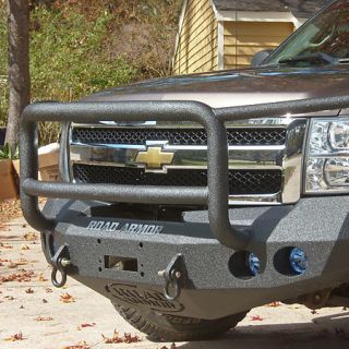 Road Armor Stealth Base Front Bumper With Lonestar Guard 2008 2010 Chevy HD 2500/3500 431365