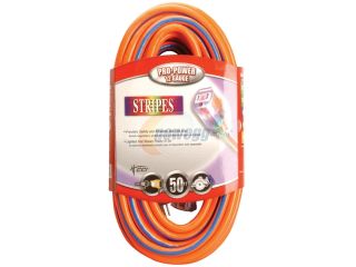 Coleman Cable 02548 54 50' 12/3 Stripes™ Outdoor Extension Cord