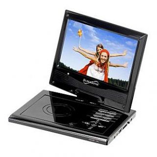 Supersonic SC 179DVD 9 Portable DVD Player with Swivel Display   TVs