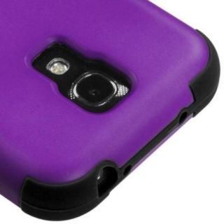Insten Grape/Black TUFF Hybrid Hard Premium Case Phone Stand Cover For Samsung Galaxy S4 mini
