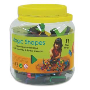 Edushape  Magic Shapes   81 Pcs   Jar