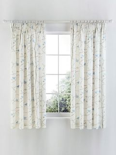 Sanderson Dawn chorus curtains 66x72 in blue
