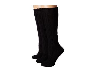Wigwam Cable Knee High 3 Pack Black