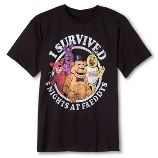 Five Nights at Freddys® Boys Graphic T Shirt Black