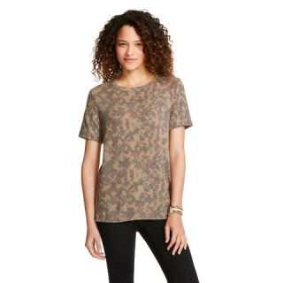 Juniors Graphic T Shirt Camouflage Green   Stranded