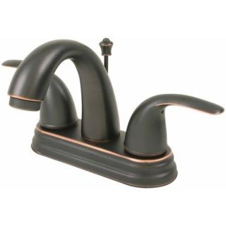 Ultra Faucets UF45015 Oil Rubbed Bronze 2 Handle Lavatory Faucet