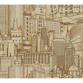 York Wallcoverings 60.75 sq. ft. Great Expectations Wallpaper RB4212