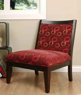 Palmer Burgundy Accent Chair  ™ Shopping