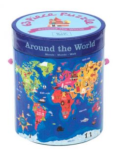 Around the World Block Puzzle by Galison Mudpuppy