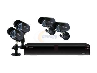 Night Owl O 445 4 Channel H.264 Level Smart Surveillance DVR