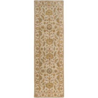 Artistic Weavers Gorham Beige 3 ft. x 12 ft. Rug Runner Ogalla 312