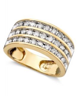 Diamond Two Row Ring in 14k Gold (1 ct. t.w.)   Rings   Jewelry