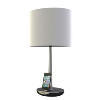 iHome 1 Light Charging Lamp   Silver iHLC120FD 53