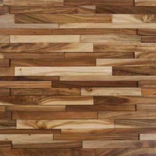 Nuvelle Deco Strips Wheat 3/8 in. x 7 3/4 in. Wide x 47 1/4 in. Length Engineered Hardwood Wall Strips (10.334 sq. ft. / case) NV8DS