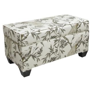 Skyline Custom Upholstered Box Seam Bench