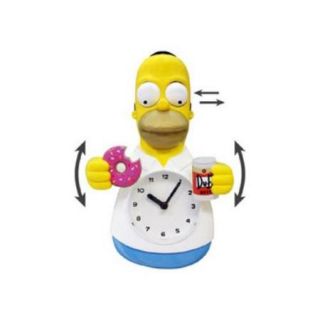 Homer Simpson Animated Clock (Nj Croce Co.)