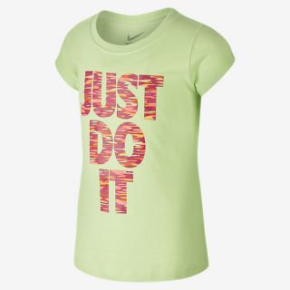 Nike Just Do It Spinner Preschool Girls T Shirt.