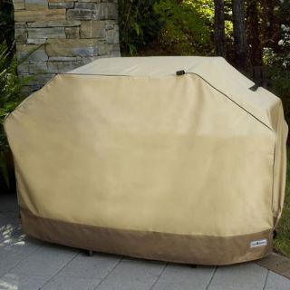 Sure Fit 55" Small Two Tone Grill Cover, Taupe/Olive