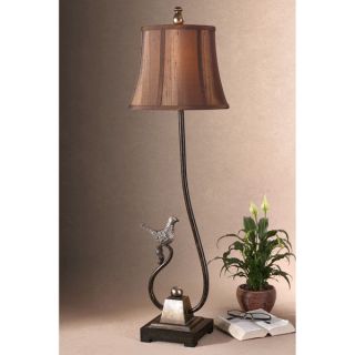 Uttermost Peaceful Resin and Fabric Floor Lamp