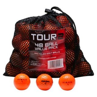 Mix Recycled 48 Pk Golf Balls Orange