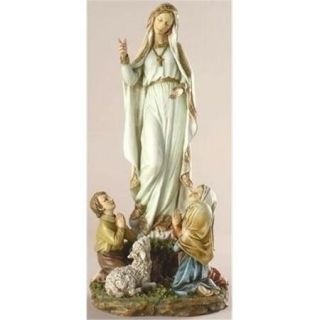 12'' Our Lady Of Fatima Figure Set of 2