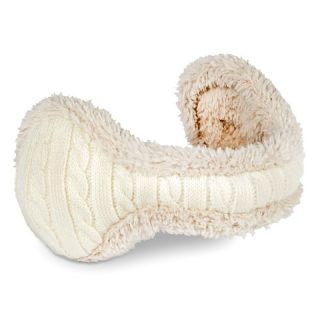 Womens Degrees By 180S Cable Knit Ear Warmer   Snow
