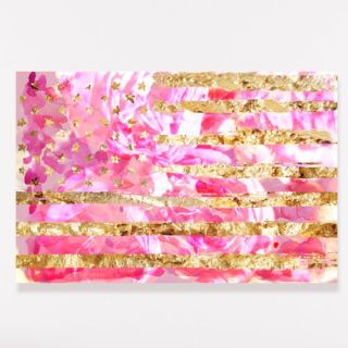 Oliver Gal My America Pink Graphic Art on Wrapped Canvas by Oliver Gal