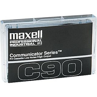 Maxell  Standard Normal Bias Dictation And Audio Cassette, 90 min (45 x 2)