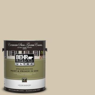 BEHR Premium Plus Ultra 1 gal. #UL180 9 Prairie House Semi Gloss Enamel Exterior Paint 585001