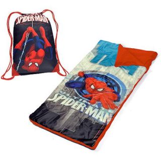 Marvel Spider Man Toddler Slumber Duffle Nap Mat
