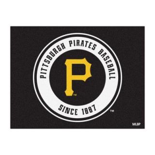 FANMATS Pittsburgh Pirates 2 ft. 10 in. x 3 ft. 9 in. All Star Rug 6495