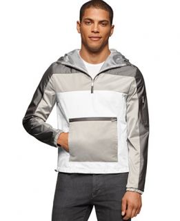 Calvin Klein Colorblocked Hoodie Anorak   Coats & Jackets   Men   