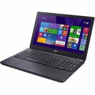 Acer 15.6" E5 521 23KH Laptop PC with AMD E2 6110 Quad Core Processor, 4GB Memory, 1TB Hard Drive and Windows 8.1 bundles with Wireless Mouse, Case and 6 mo of McAfee Security Protection ($50 value)