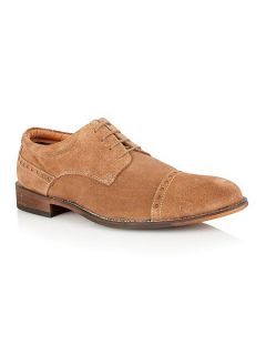 Lotus Telford Lace Up Casual Oxford Shoes Sand