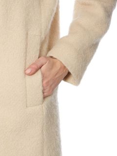 Sportmax Code Spuma oversized hooded coat Beige