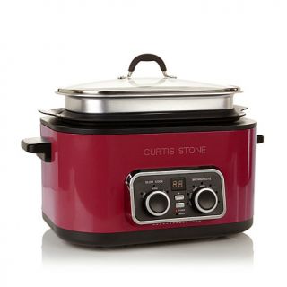 Curtis Stone 6qt 5 in 1 Multicooker with 3qt Extender Ring   7820733