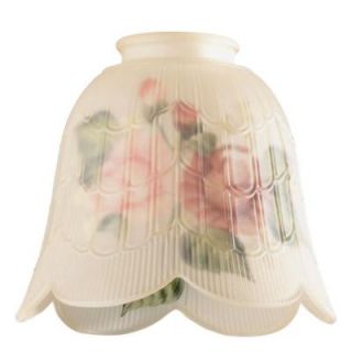 Westinghouse 5 1/16 in. x 5 7/8 in. Floral Design Shade DISCONTINUED 8126400
