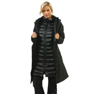 The North Face Womens X Large TNF Black Suzanne Triclimate Trench