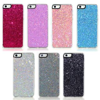 MeeCase Apple iPhone 5 /5S/5C Sequined Glitter Fabric Crystal Case