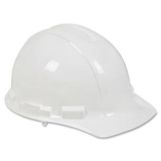 Tekk Protection Adjustable Ratchet Hard Hat   Nylon, Polyethylene Suspension   1 Each   White (9129780025T)