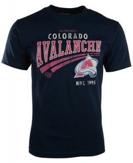 Old Time Hockey Mens Short Sleeve Colorado Avalanche Knuckles T Shirt