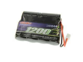 Venom 7.2V 1200mAh 6 Cell NiMH Battery with Micro Molex Plug | Part No. 1511