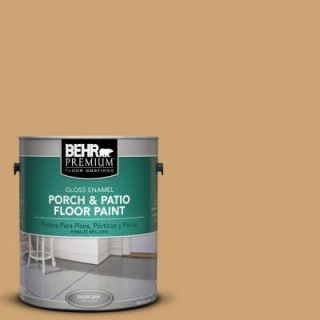BEHR Premium 1 Gal. #PFC 29 Gold Torch Gloss Porch and Patio Floor Paint 673001