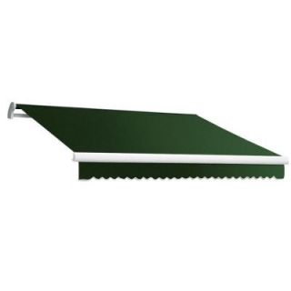 Beauty Mark 24 ft. MAUI EX Model Manual Retractable Awning (120 in. Projection) in Forest Green MM24 EX F
