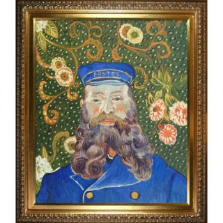 Tori Home Portrait of the Postman Joseph Roulin Framed Hand Painted