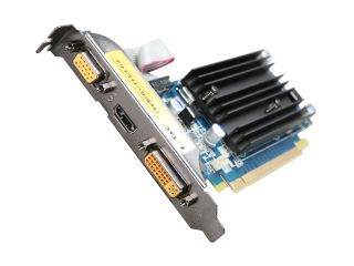 ZOTAC GeForce 8400 GS DirectX 10 ZT 84MEG5M HSL 256MB 64 Bit DDR2 PCI Express 2.0 x16 HDCP Ready Low Profile Ready Video Card