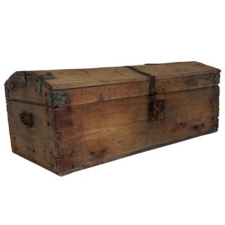 Gertrude Late 18th Century Wood Coach Trunk  ™ Shopping