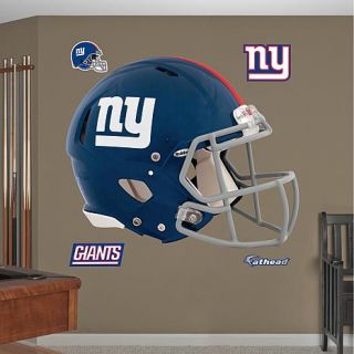 Officially Licensed NFL Team "Helmet" Wall Decals by Fathead   Giants   7601671