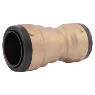 SharkBite 1 1/2 in. x 1 1/4 in. Brass Push to Connect Reducer Coupling SB014135